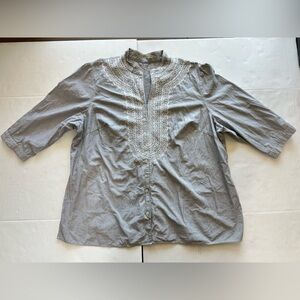 Ecologie woman women’s embroidered top